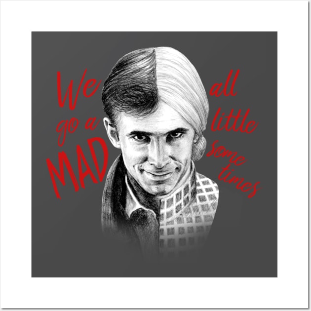 Psycho Wall Art by The Lineup Store